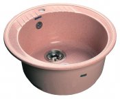 Granfest Мойка кухонная Rondo GF-R520 Розовый